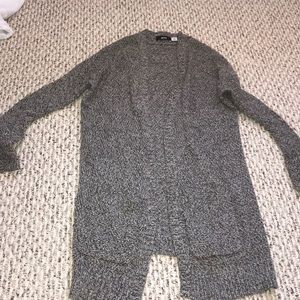 BDG Gray Open Front Cardigan